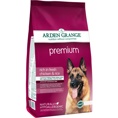 Arden Grange Chicken & Rice Premium Dog Food 12kg | Chelsea Pet Shop