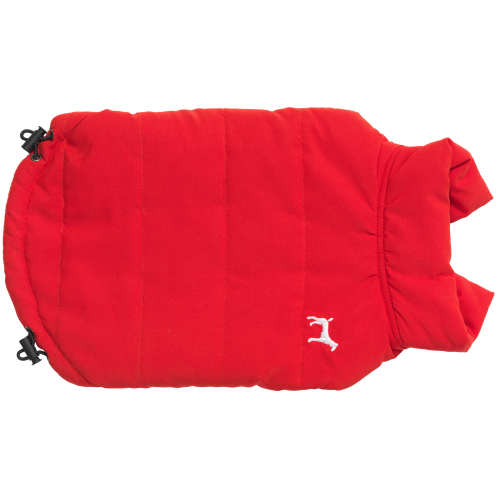 House Of Paws Fleece Lined Gilet Red Dog Coat Medium | Chelsea Pet Shop